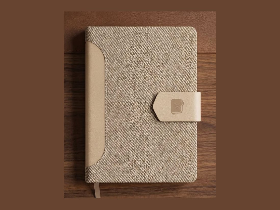 Embossed Signature Notebook — corporate gift